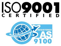  AS 9100D/ISO-9001:2015 certified